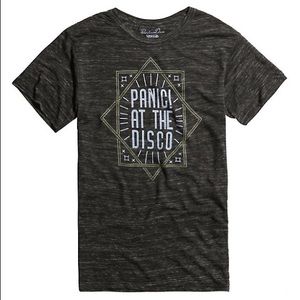 Panic! At the Disco Art Deco Grey Graphic Tee